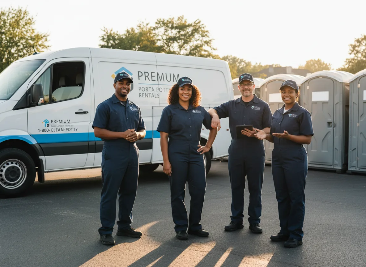 VIP Portable Toilets company in Climbing Hill, IA